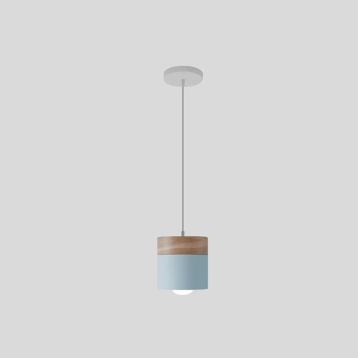 Antizer Laetus Modern Wood Accent Pendant Light