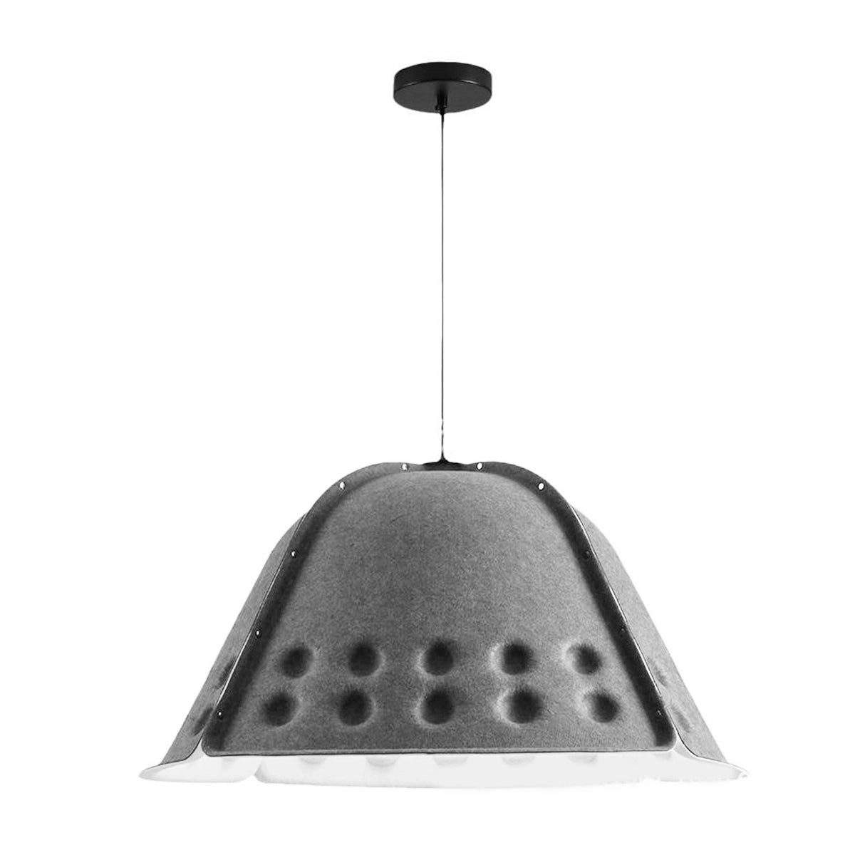 Antizer Clock Shaped Hot Pressed Acoustic Pendant Light