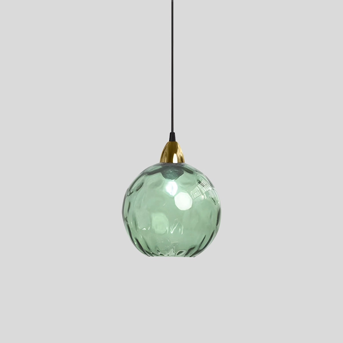 Antizer Colorful Glass Ball Pendant Light for Living Room