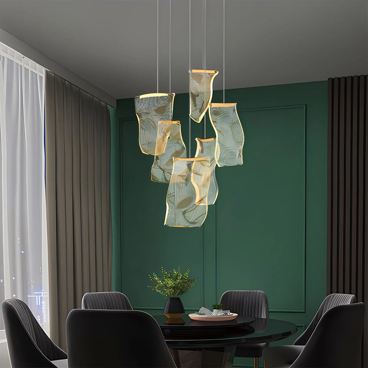 Antizer Light Luxury Art Large Chandelier