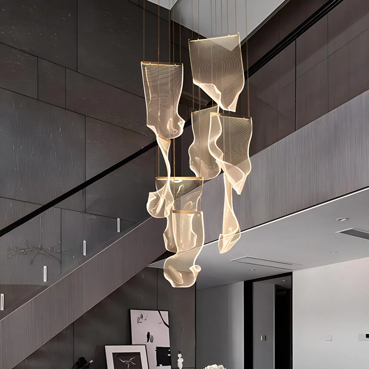 Antizer Light Luxury Art Large Chandelier