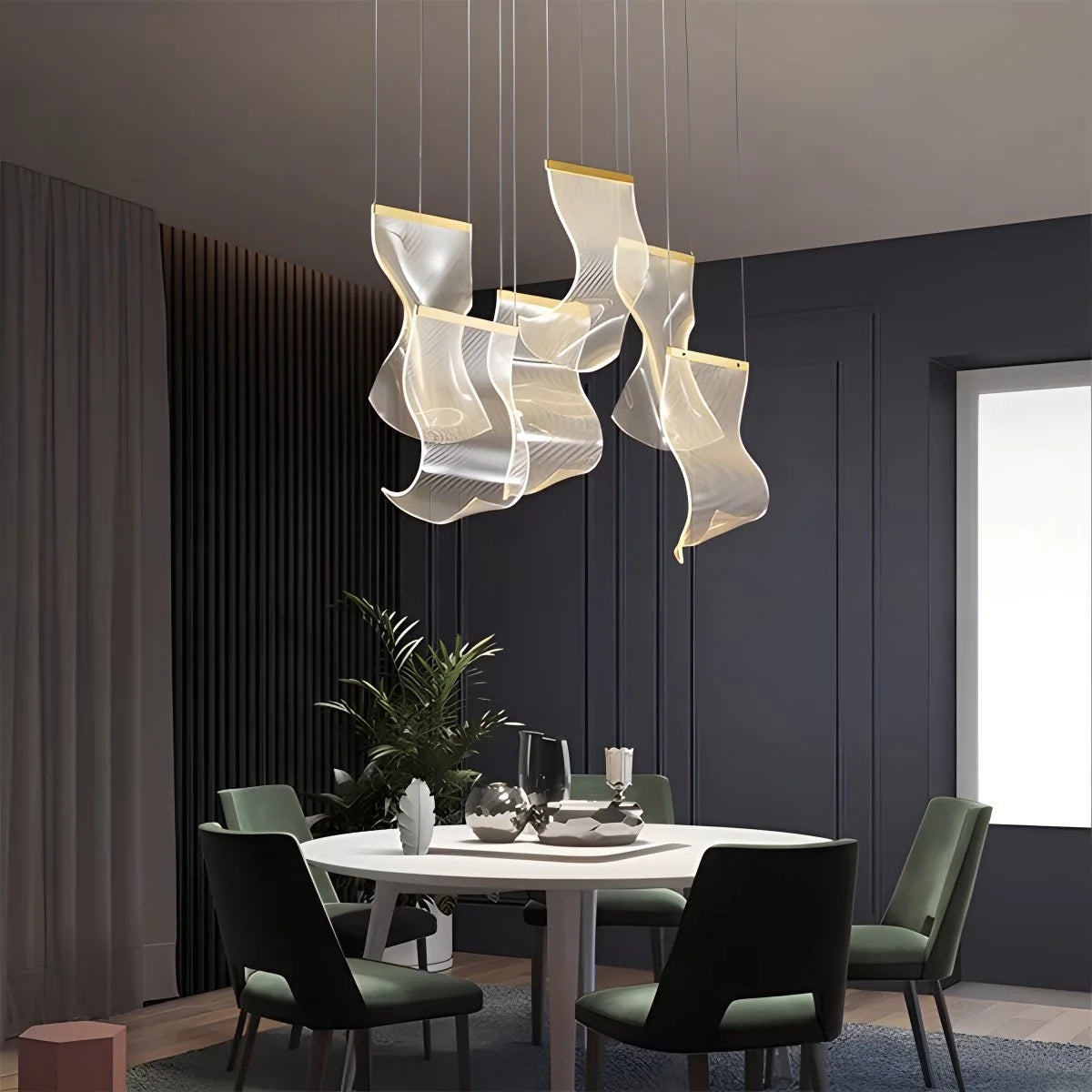Antizer Light Luxury Art Large Chandelier