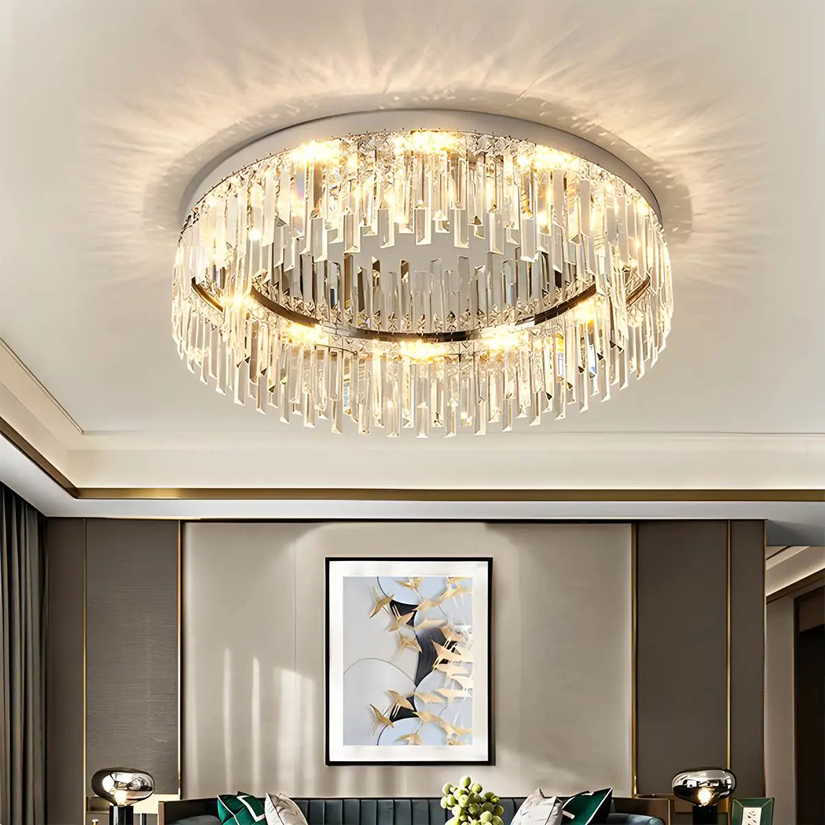 Antizer Light Luxury Crystal Ceiling & Pendant Light