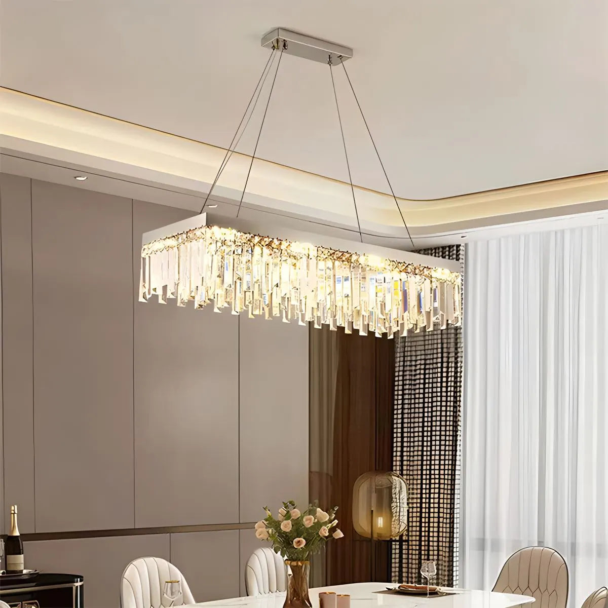 Antizer Light Luxury Crystal Ceiling & Pendant Light
