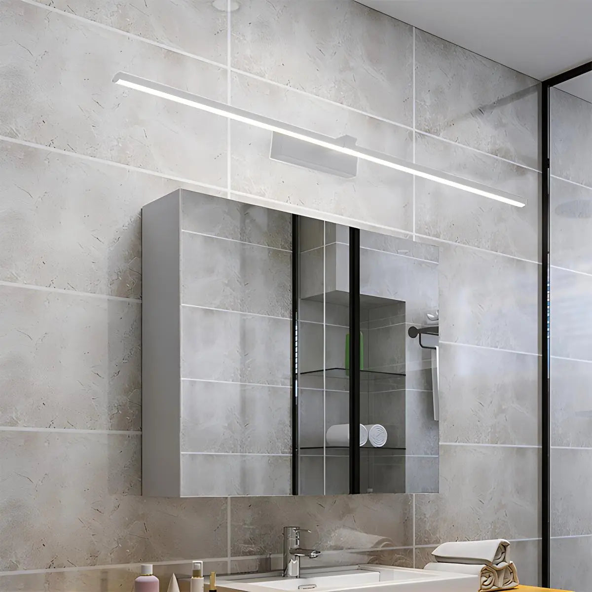 Antizer Linear Vanity Bathroom Wall Sconce For Mirror