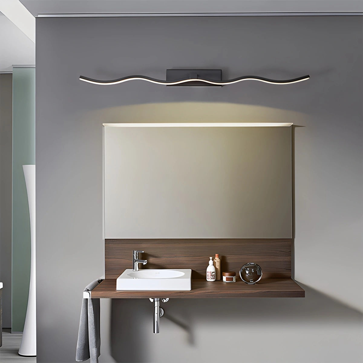 Antizer Linear Vanity Bathroom Wall Sconce For Mirror