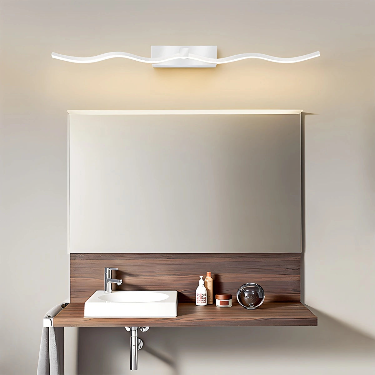 Antizer Linear Vanity Bathroom Wall Sconce For Mirror