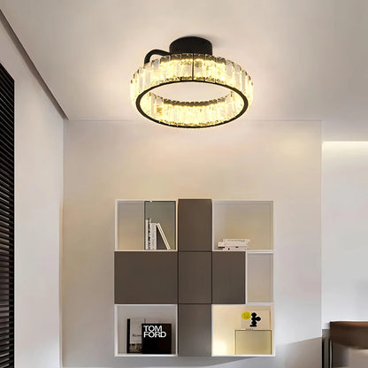 Antizer Loft Crystal Ceiling Lamp for Living Room