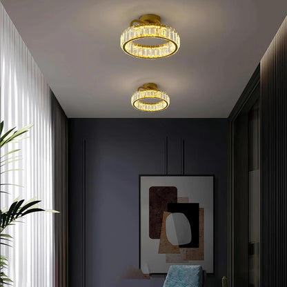 Antizer Loft Crystal Ceiling Lamp for Living Room