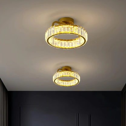 Antizer Loft Crystal Ceiling Lamp for Living Room