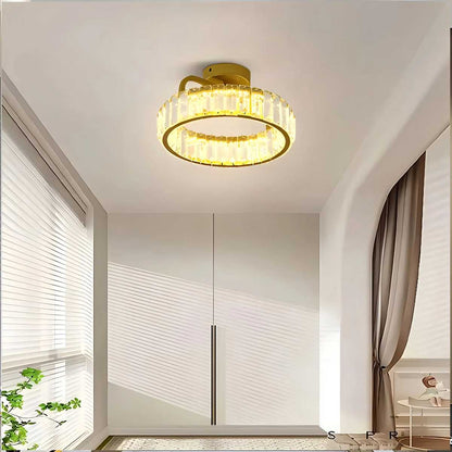 Antizer Loft Crystal Ceiling Lamp for Living Room