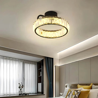 Antizer Loft Crystal Ceiling Lamp for Living Room