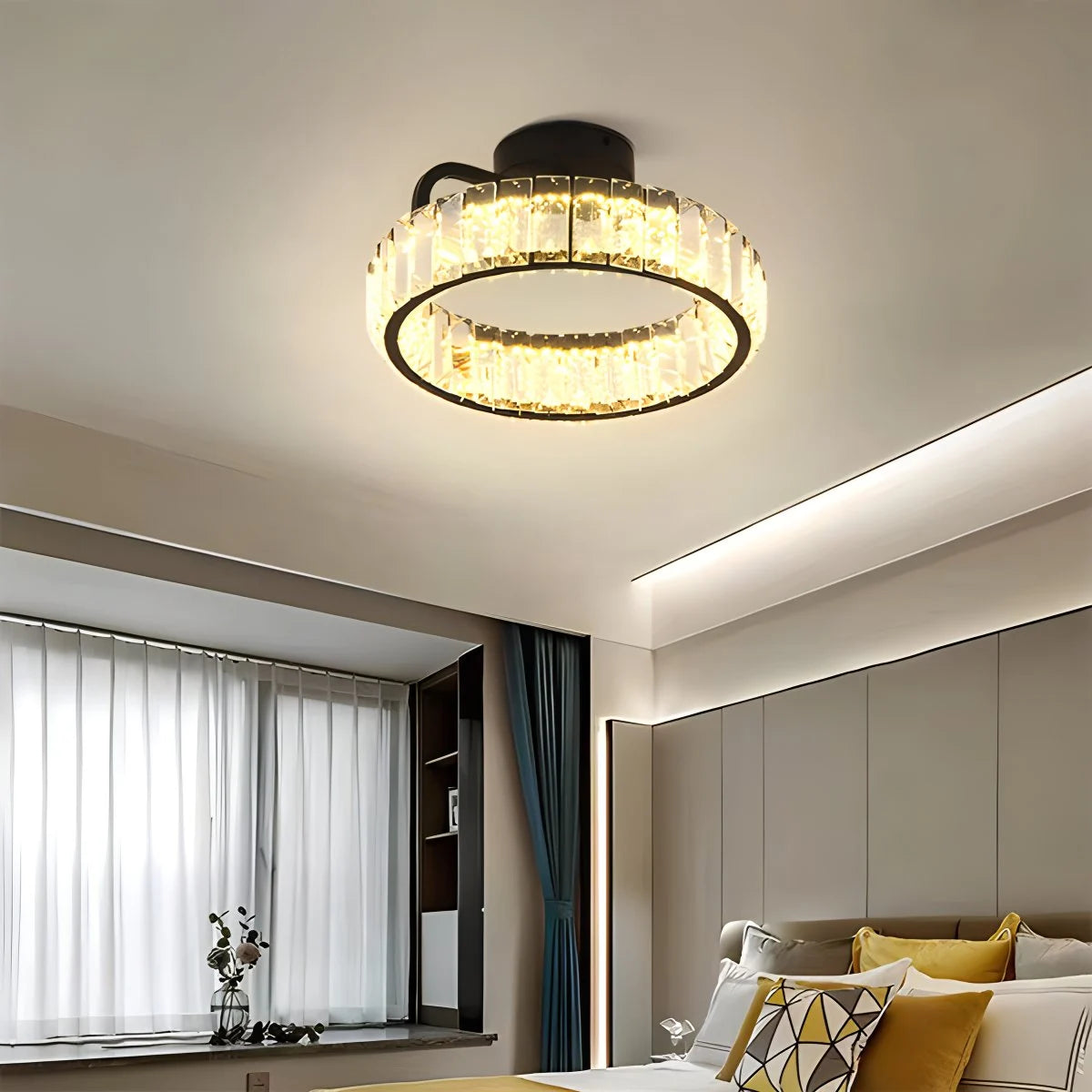 Loft Crystal Ceiling Lamp