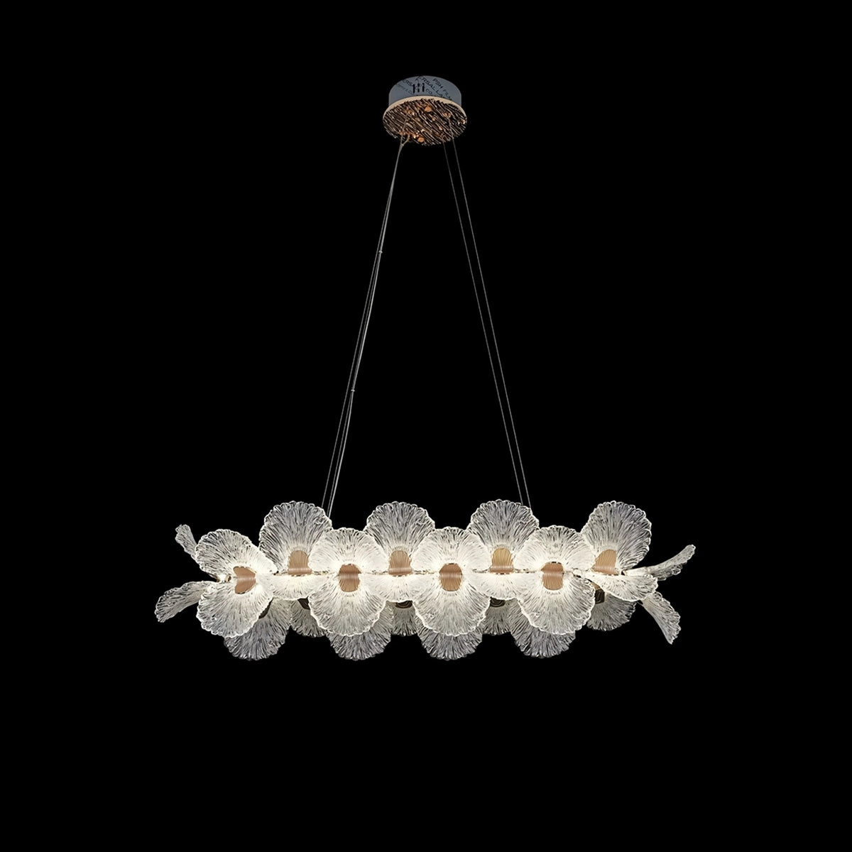 Antizer French Style Light Luxury Flower Chandelier