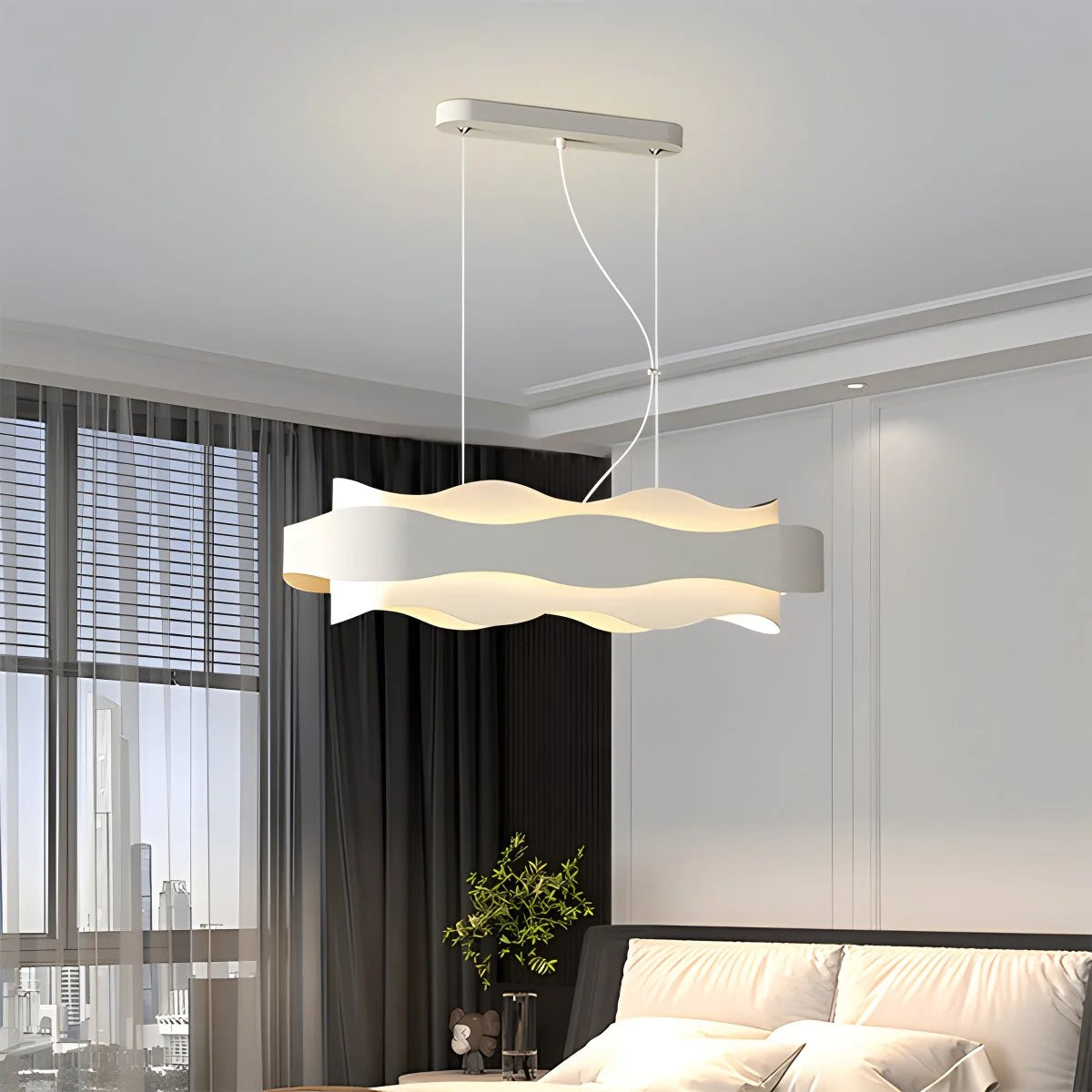 Antizer Long High-Transmission Acrylic Pendant Lamp