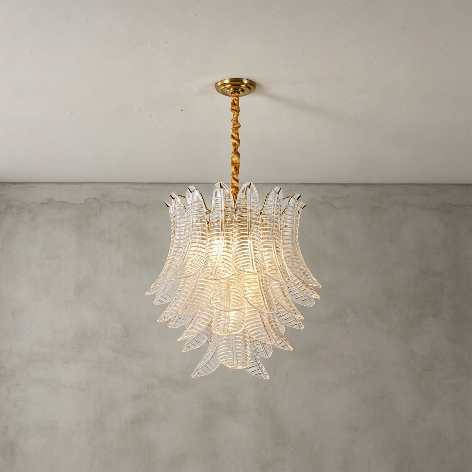Loravia Chandelier | Modern Glass Chandelier for Living Room
