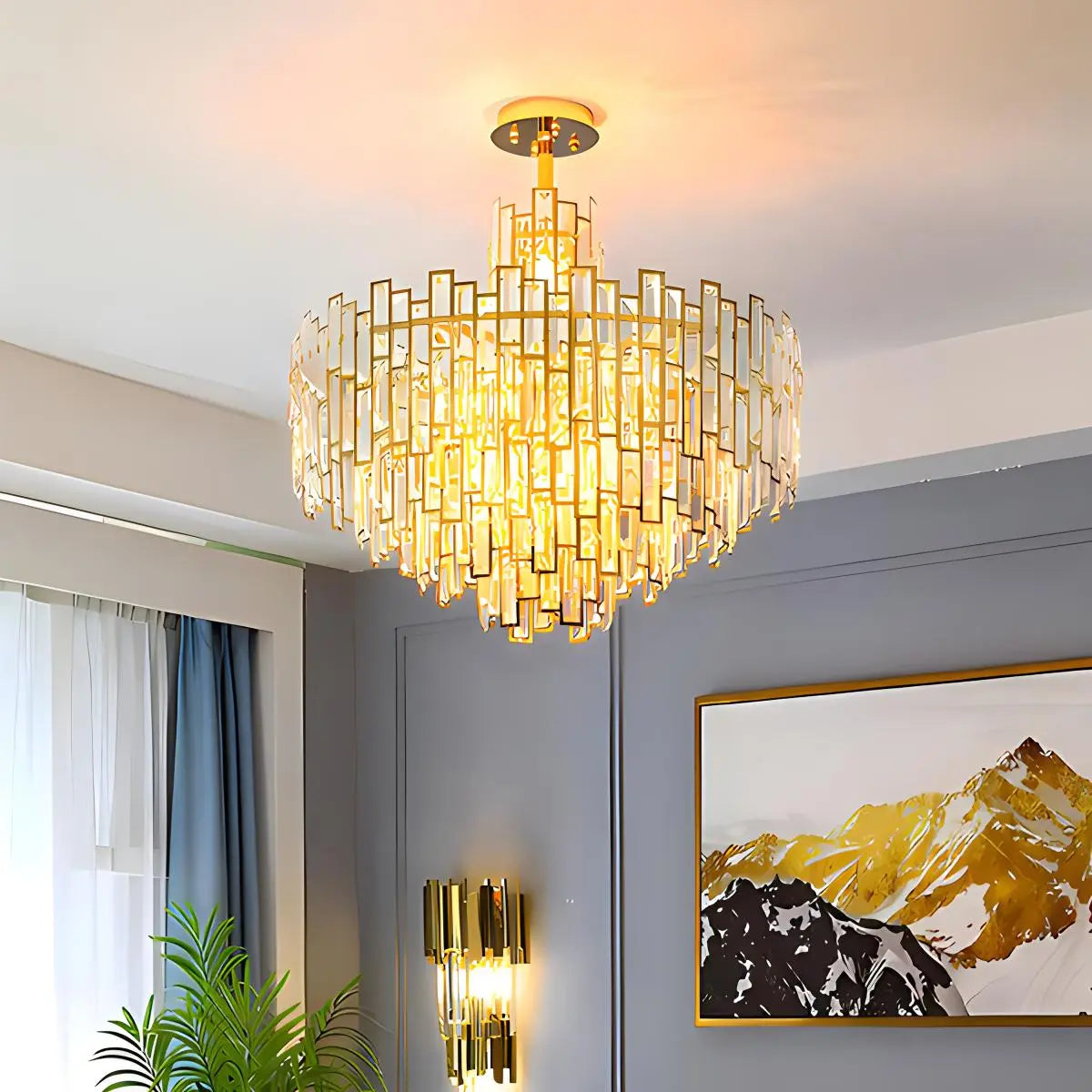 Lucienne Crystal Chandelier