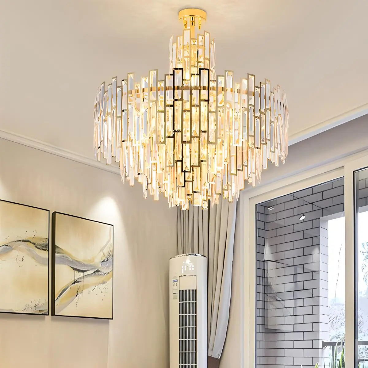 Lucienne Crystal Chandelier