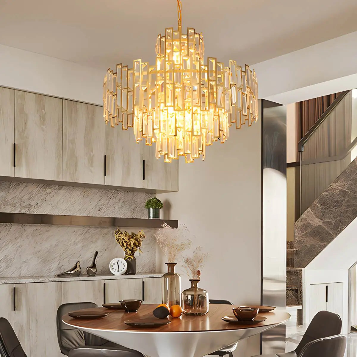 Lucienne Crystal Chandelier