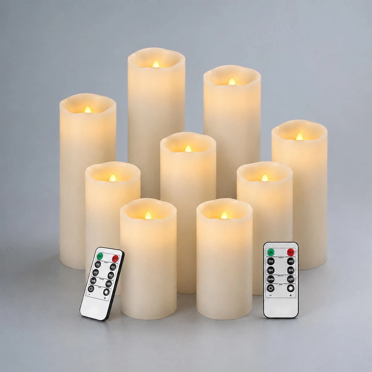 Antizer LED Flameless Paraffin Candle