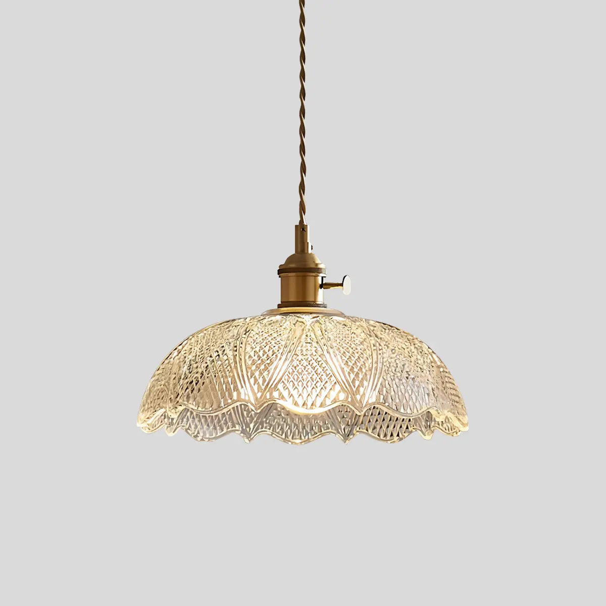 Antizer Isabel Glass Pendant Light for Kitchen Island