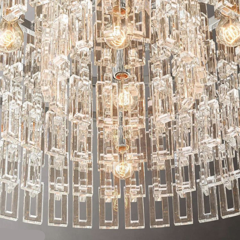 Antizer Marigan K9 Crystal Round Chandelier