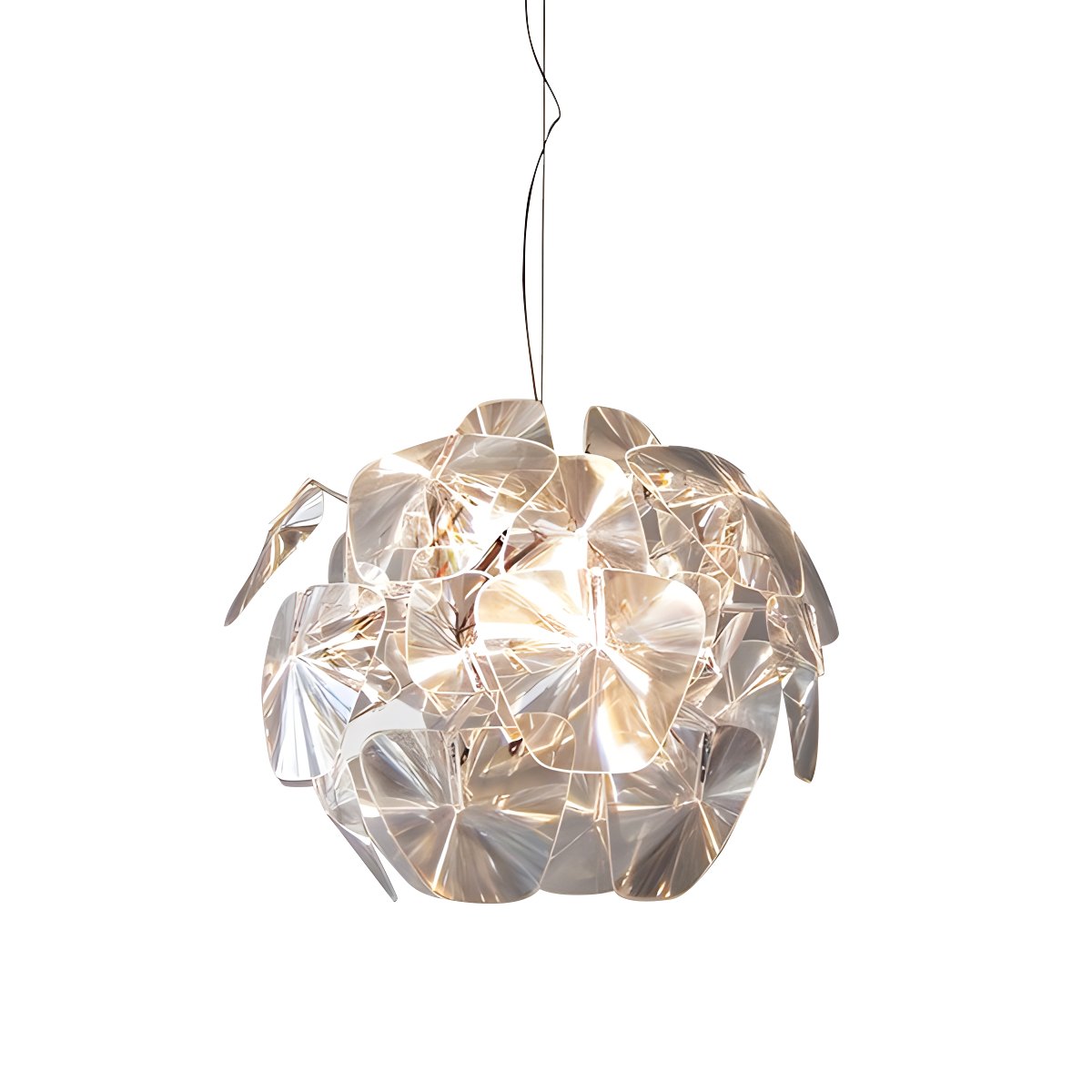 Italian Luceplan Luxury Pinecone Pendant Light