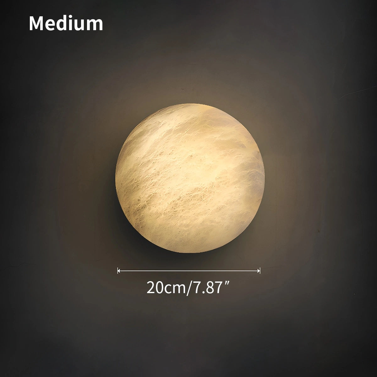 Antizer Modern Minimalist Circular Spanish Alabaster Wall Lamp