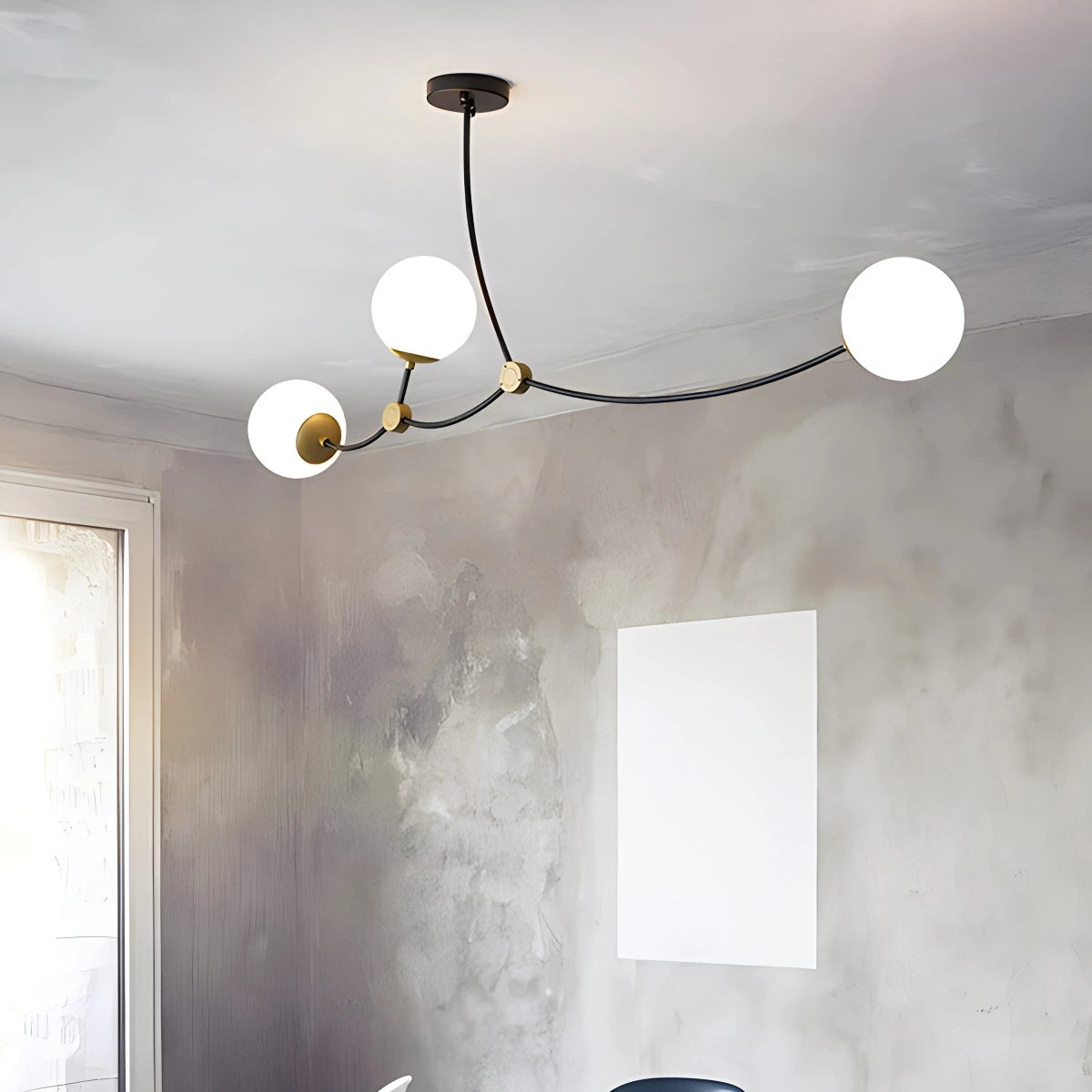 Antizer Minimalist Metal Chandelier