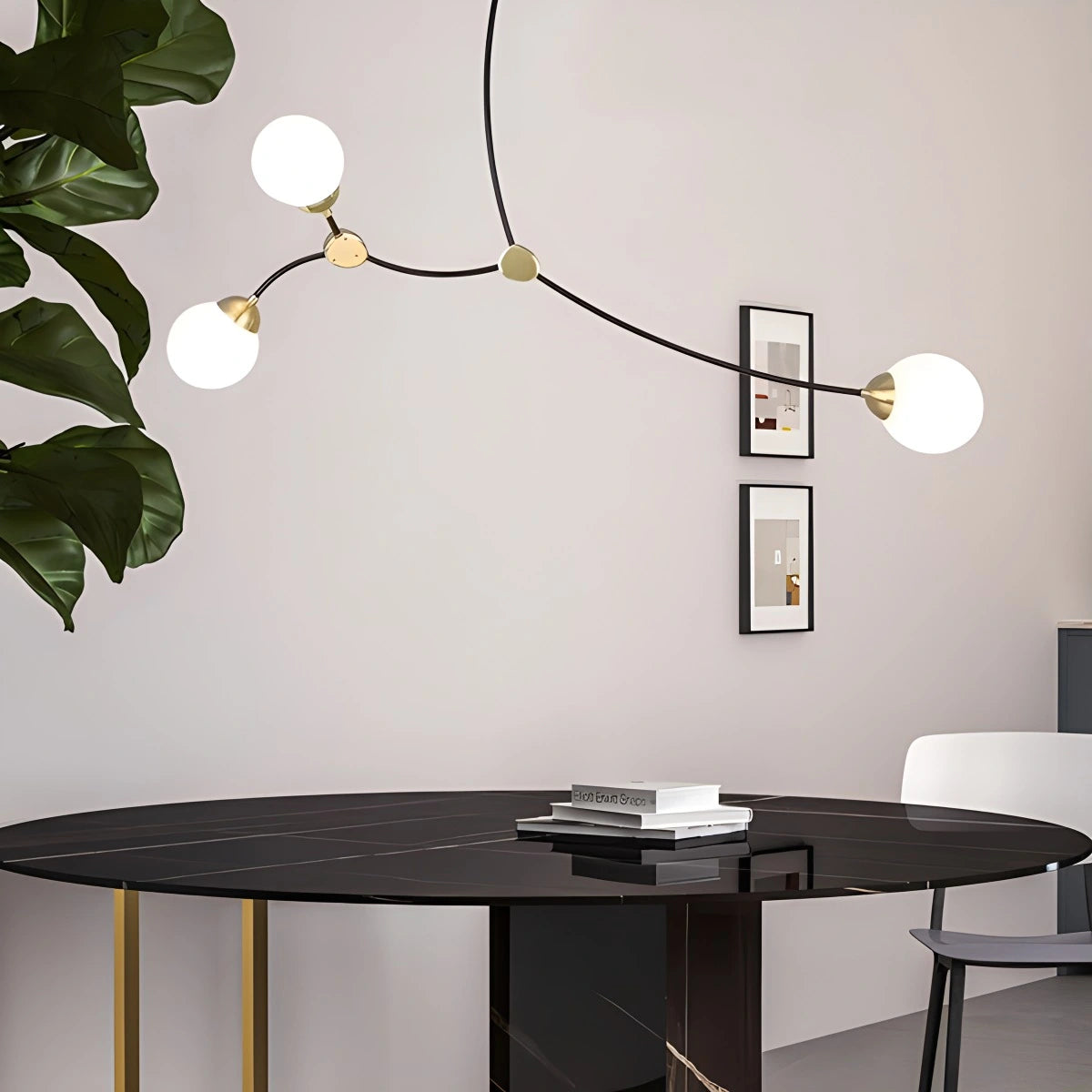 Antizer Minimalist Metal Chandelier