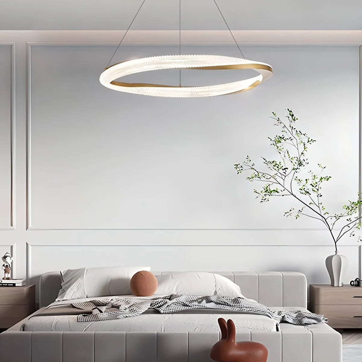 Mobius Circle Chandelier