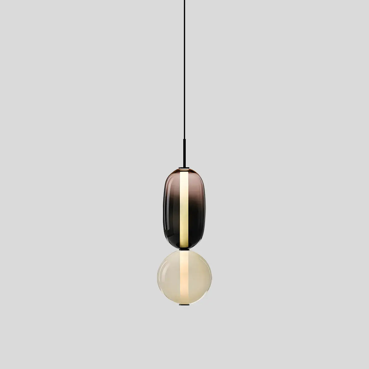 Antizer Candied Glass Pendant Light for Bedroom