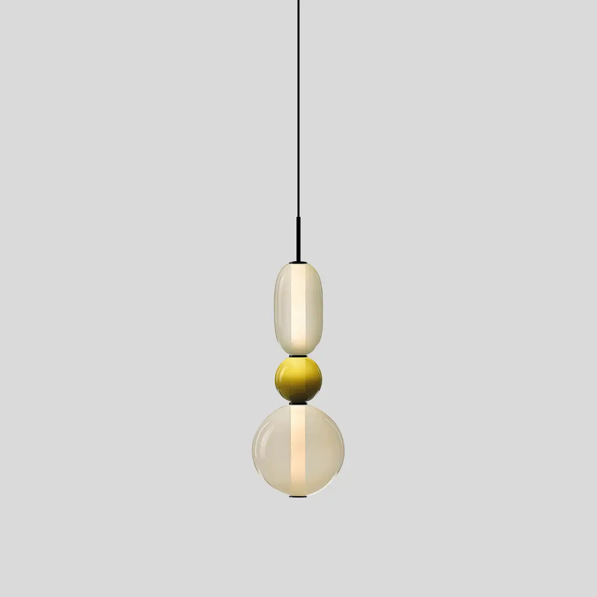 Antizer Candied Glass Pendant Light for Bedroom
