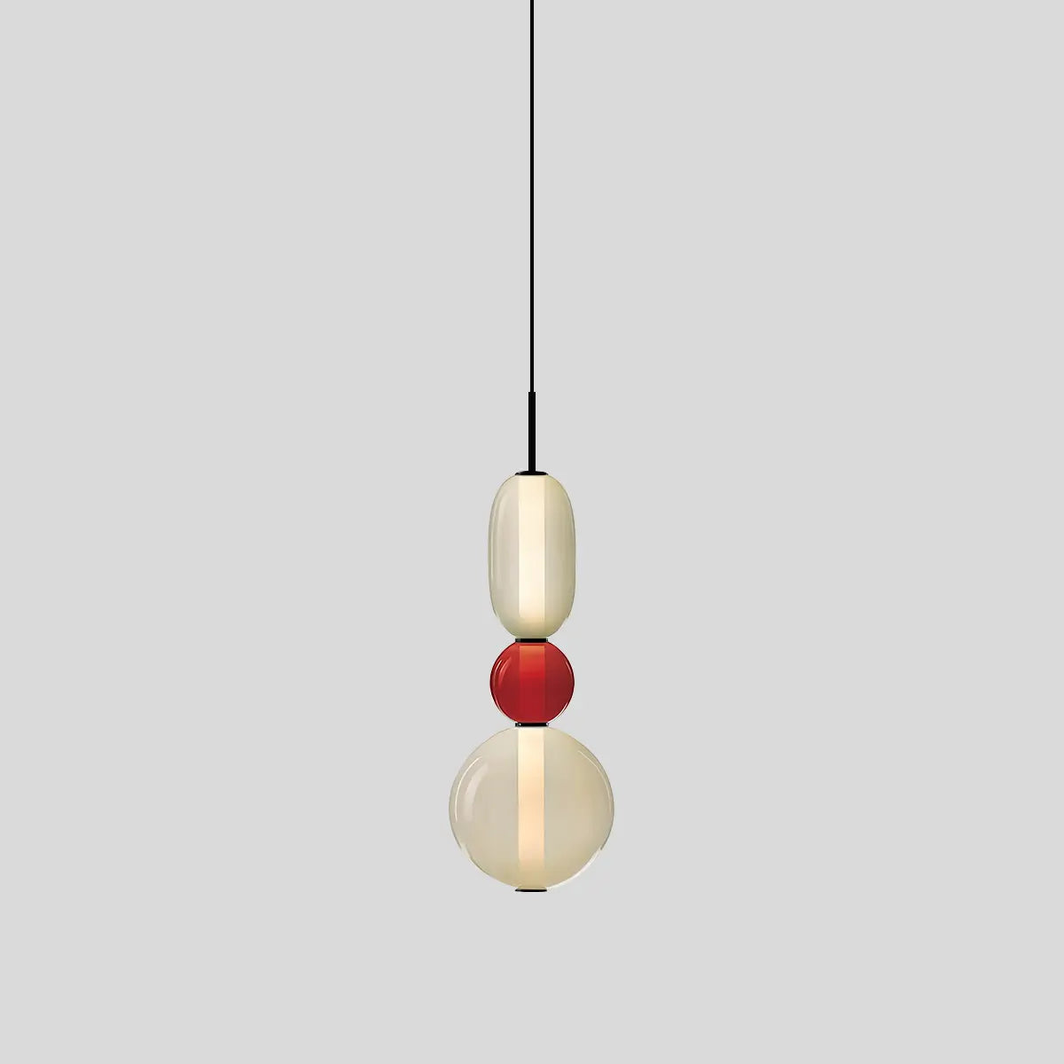 Antizer Candied Glass Pendant Light for Bedroom
