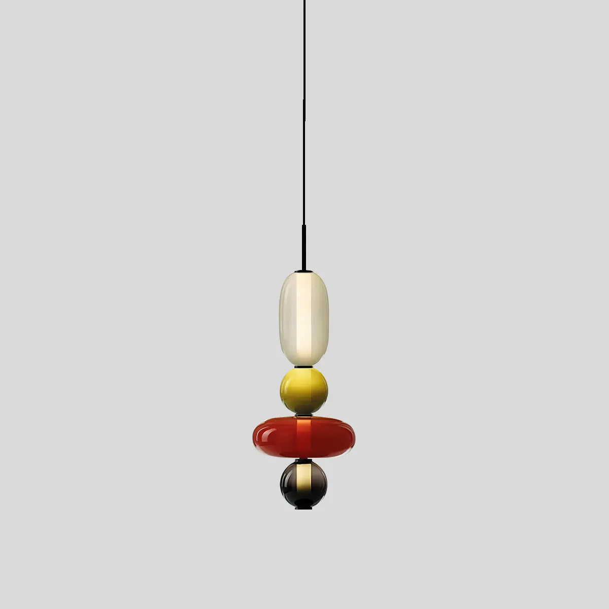 Antizer Candied Glass Pendant Light for Bedroom
