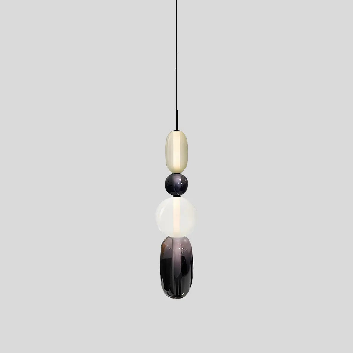 Antizer Candied Glass Pendant Light for Bedroom