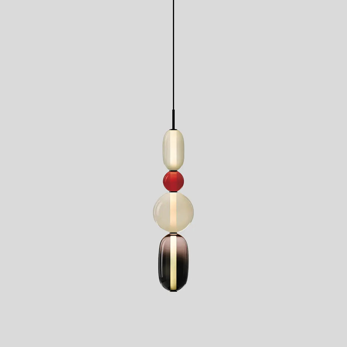 Antizer Candied Glass Pendant Light for Bedroom