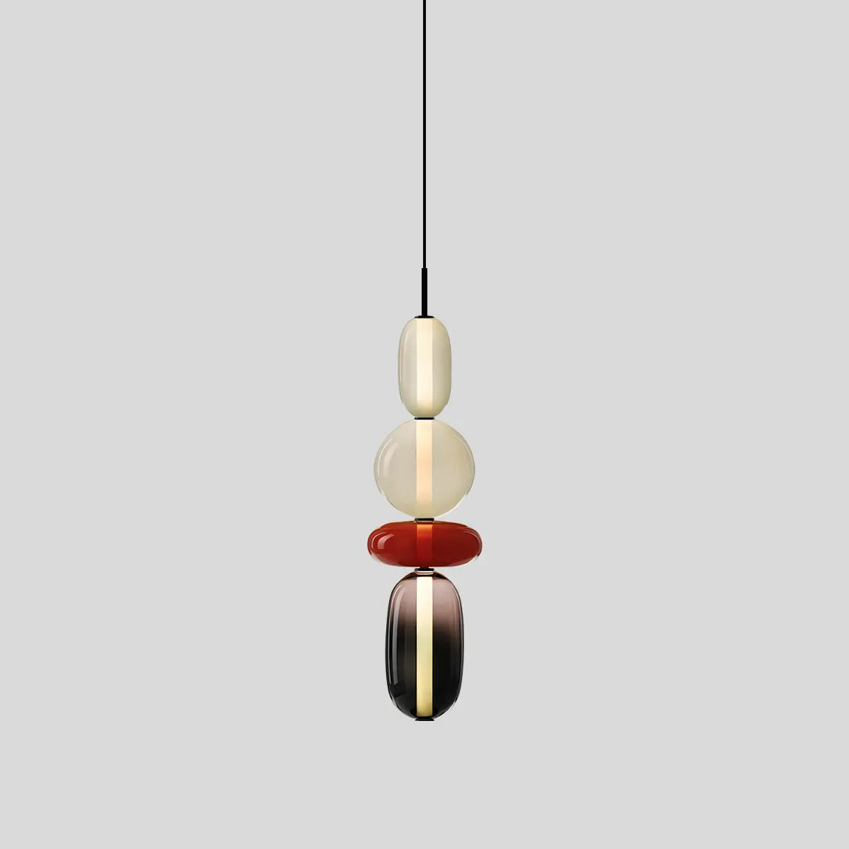 Antizer Candied Glass Pendant Light for Bedroom