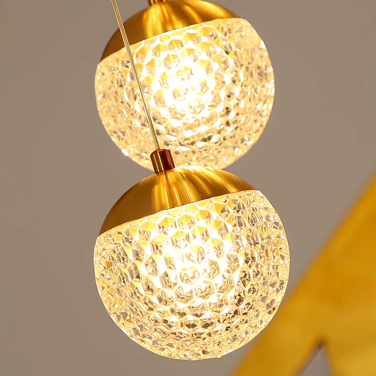 Modern Art Deco Multi Pendant Light