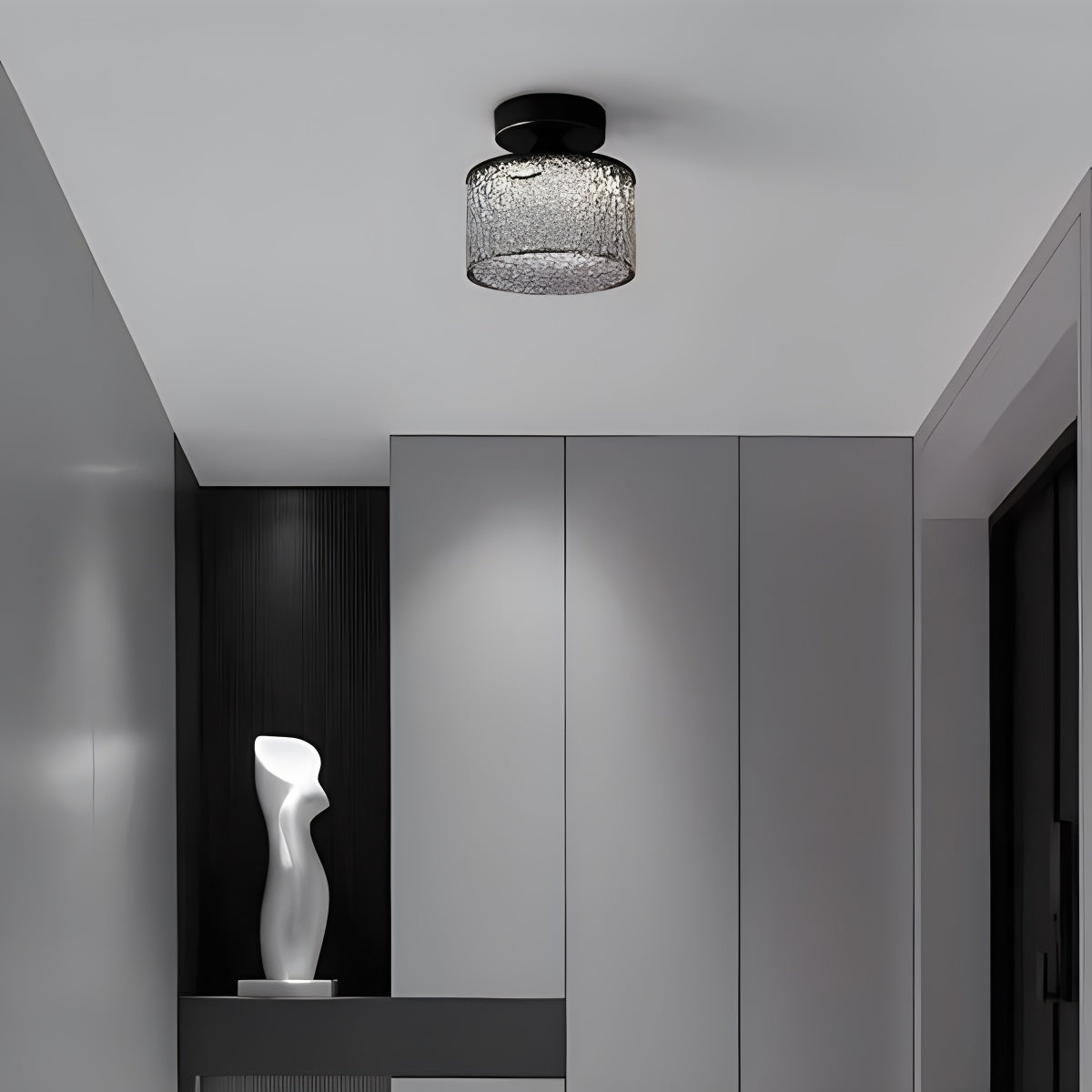 Modern Cup Crystal Ceiling Lamp