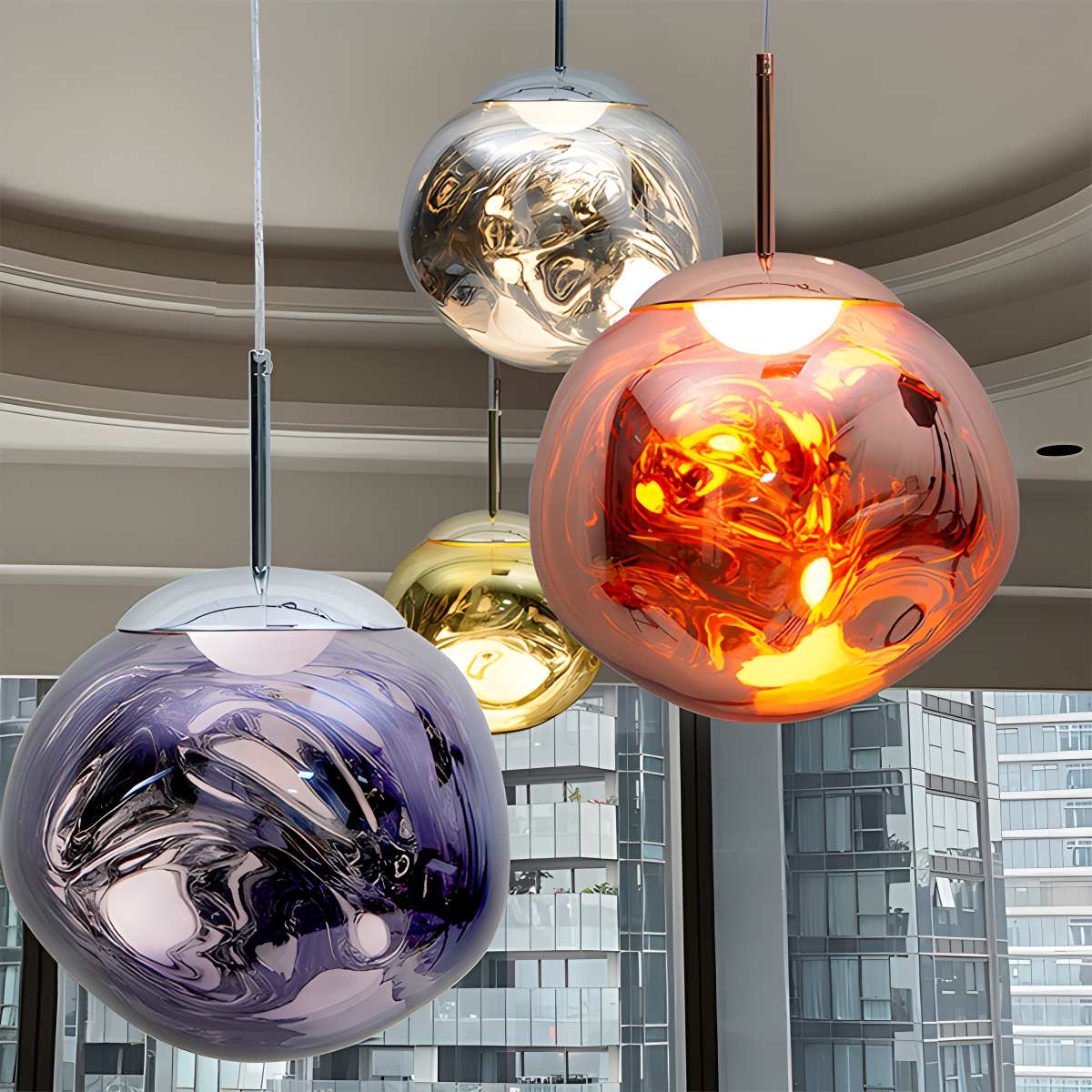 Modern Lava Pendant Light