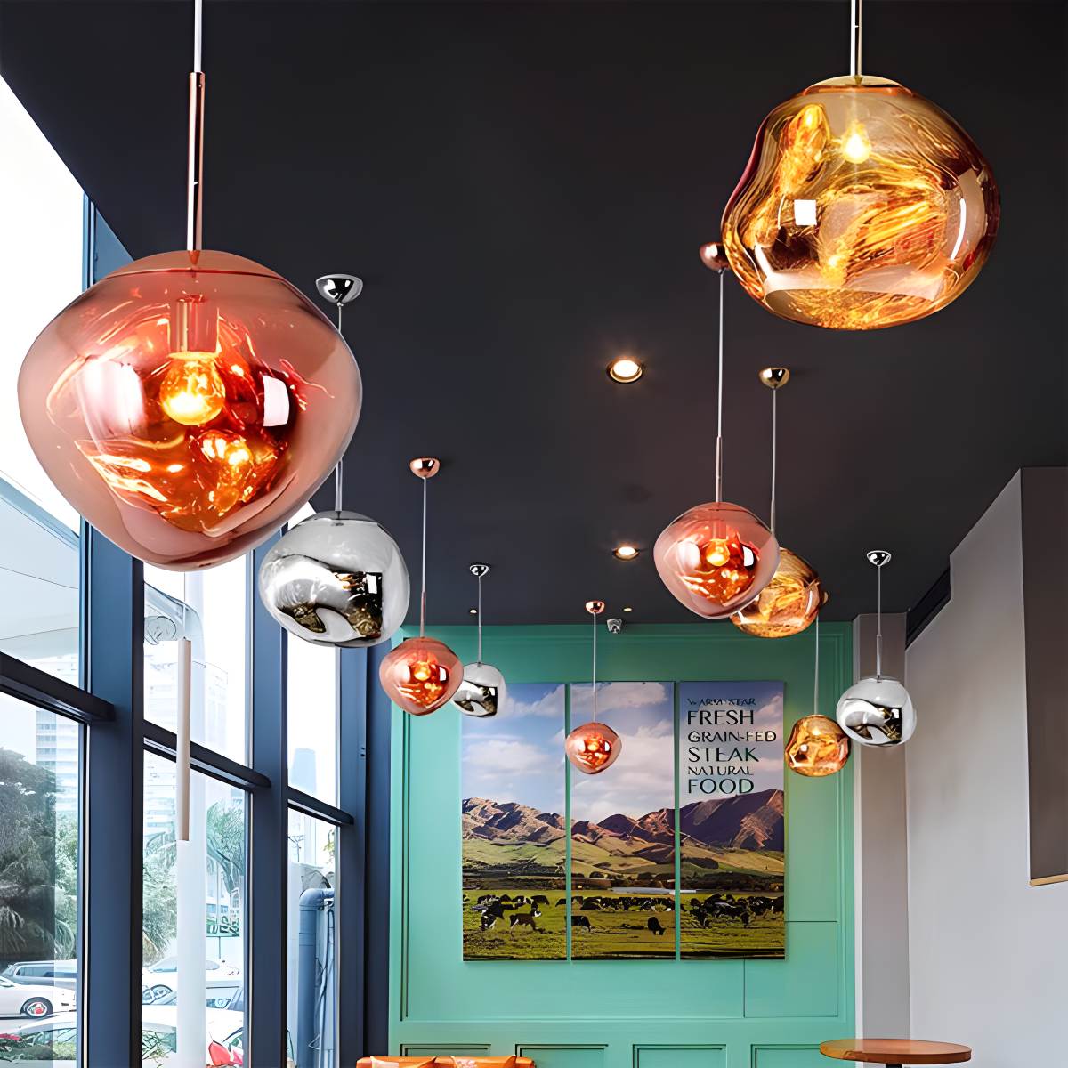 Modern Lava Pendant Light