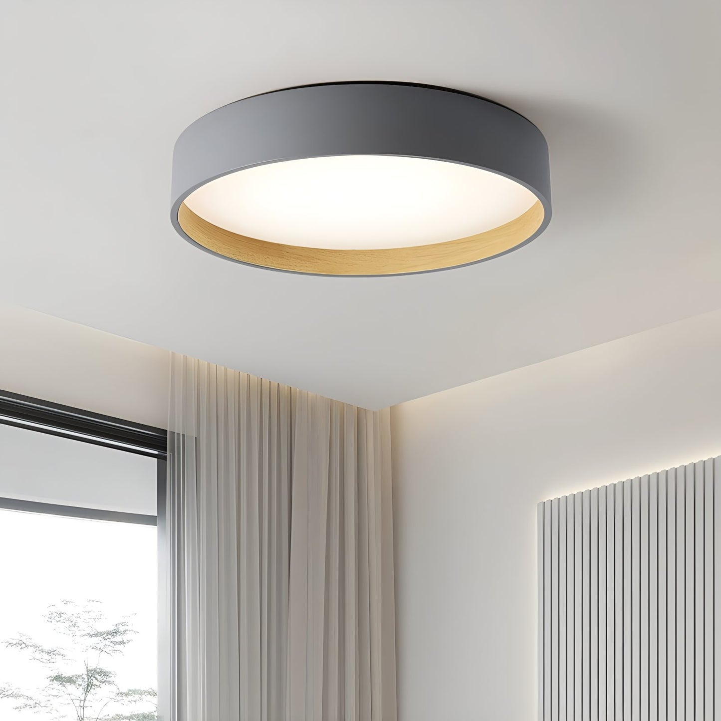 Antizer Quinn Modern Round Ceiling Light