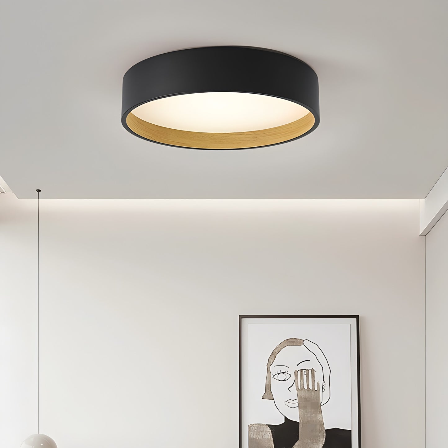 Antizer Quinn Modern Round Ceiling Light