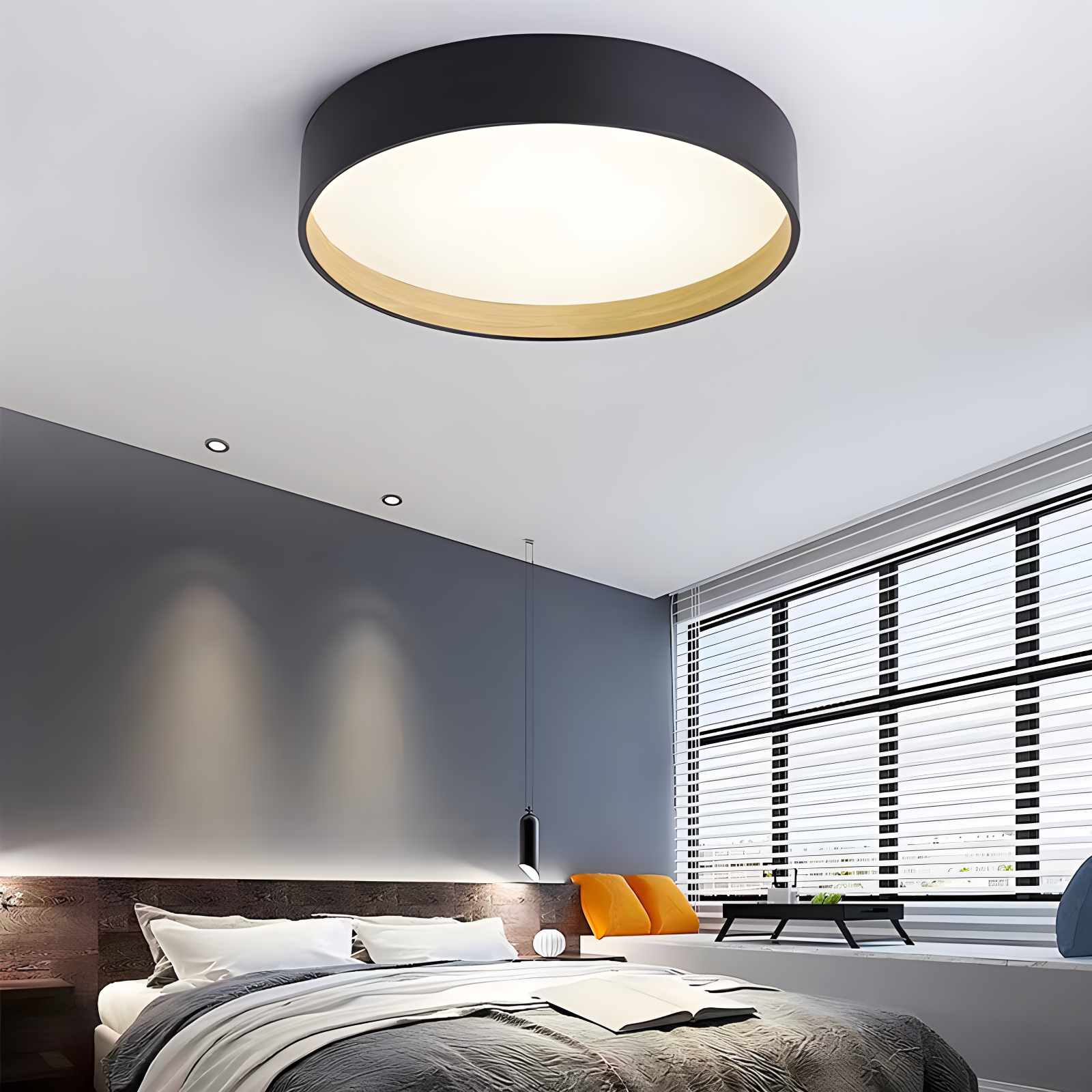 Quinn Modern Round Ceiling Light