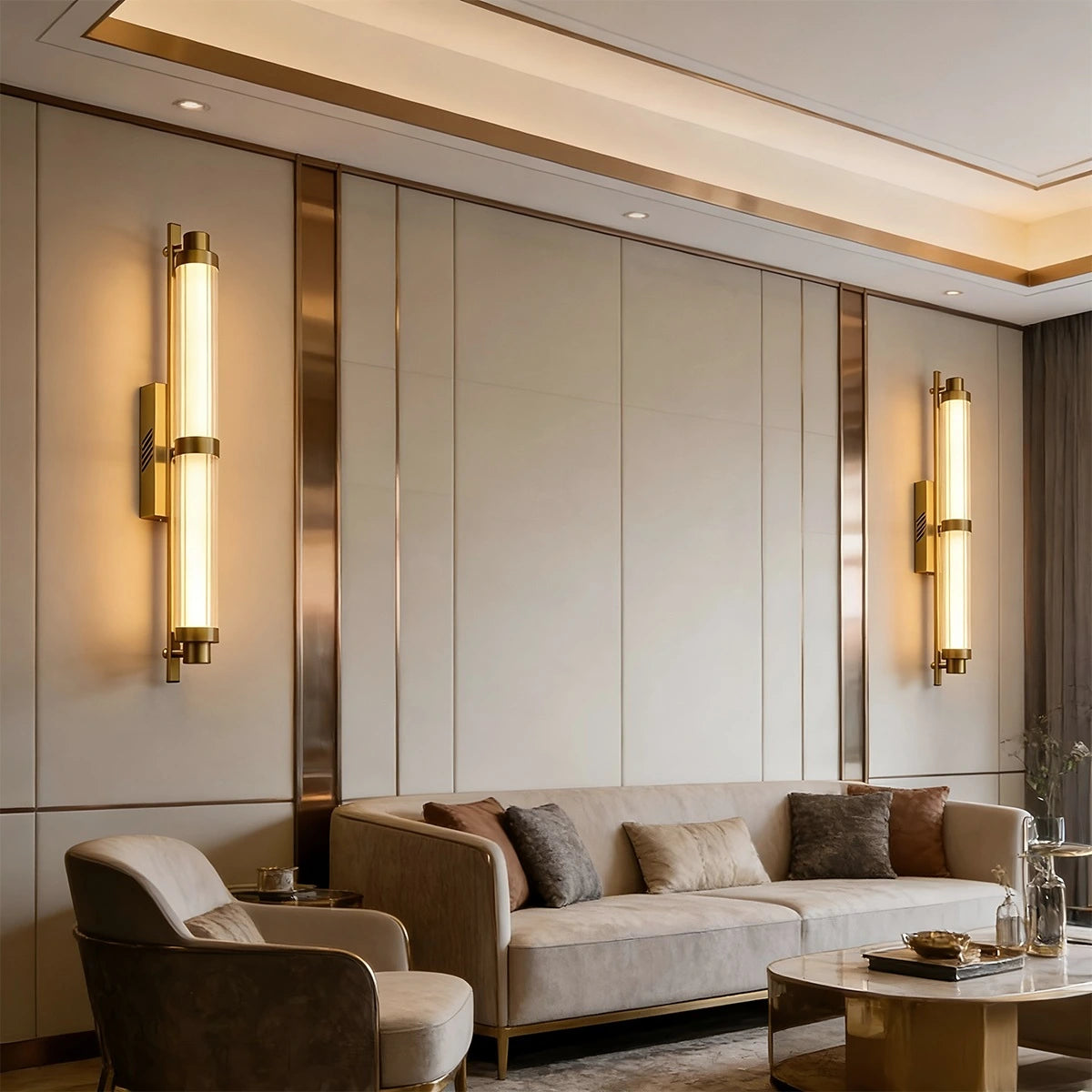 glass wall sconce for living room