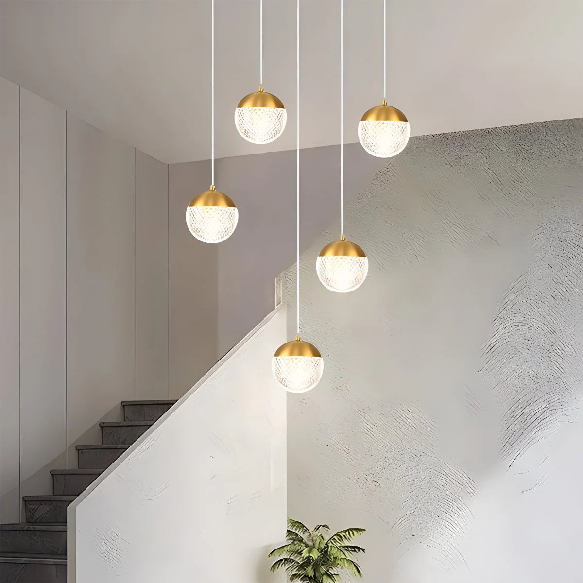 Antizer Modern Art Deco Multi Pendant Light