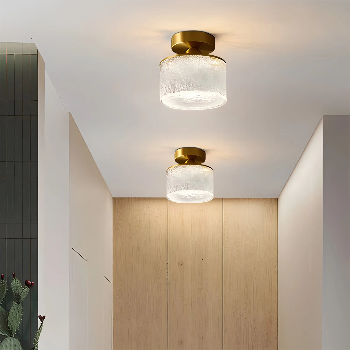 Antizer Modern Cup Crystal Ceiling Lamp