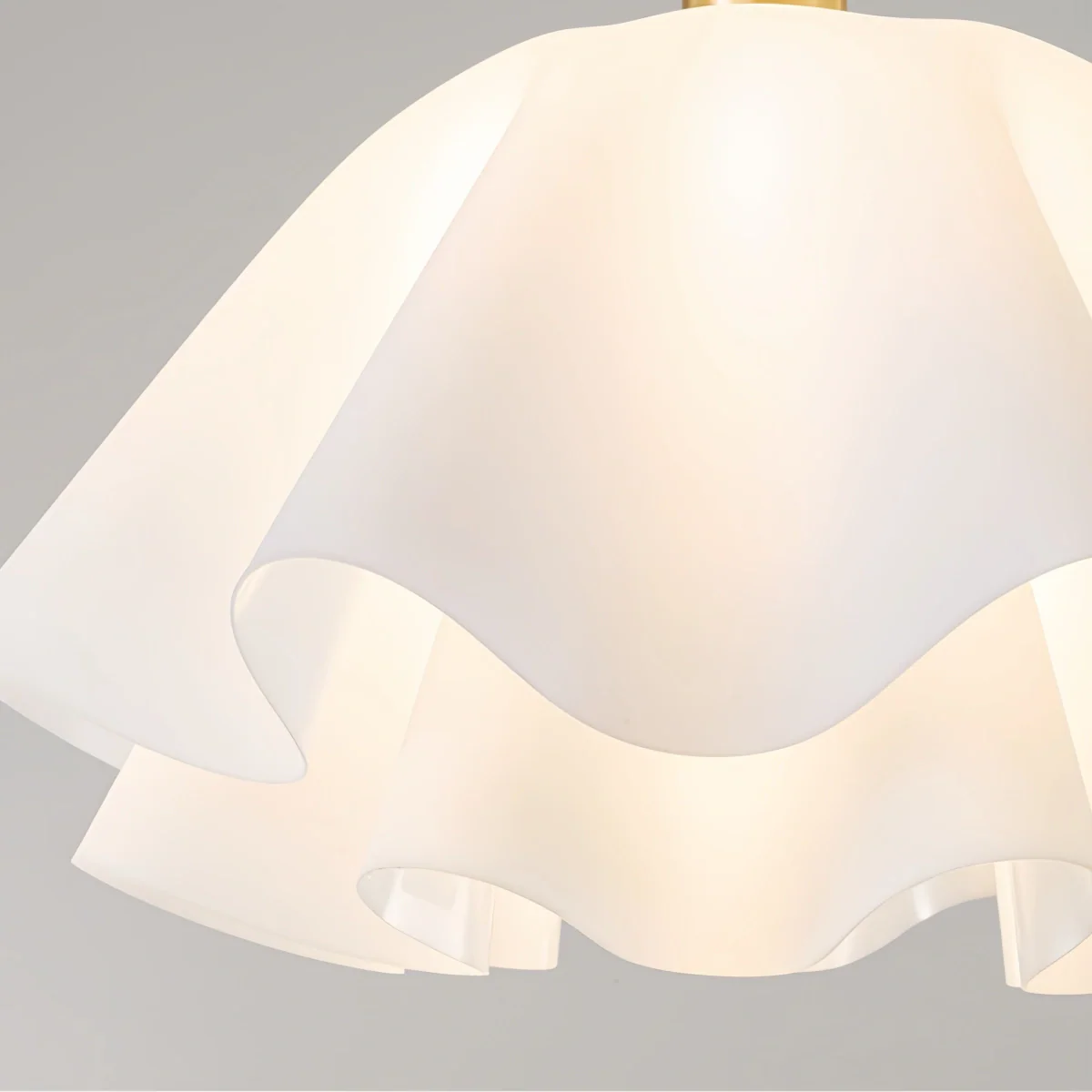 Antizer Modern Acrylic Flower Shape Ceiling Light