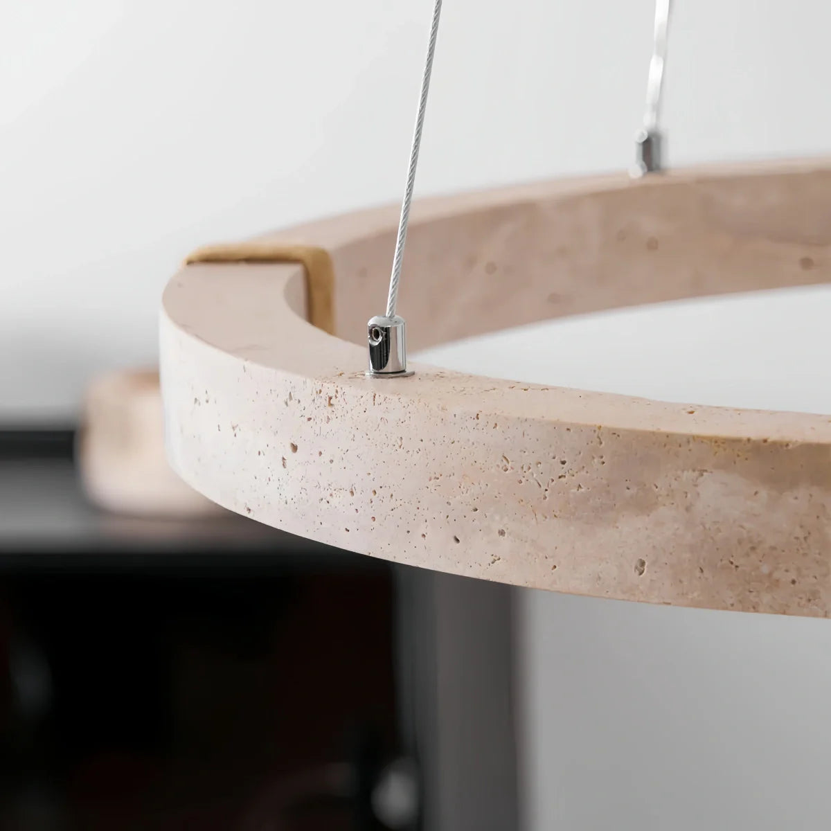 Antizer Modern Yellow Travertine Chandelier